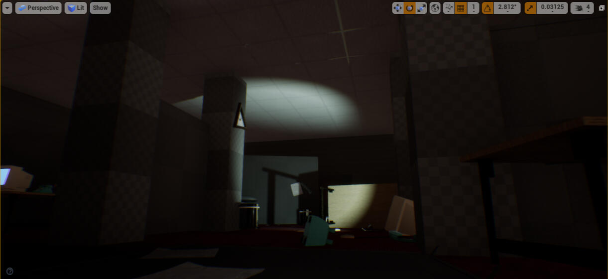 Destroyed Office (Graybox)